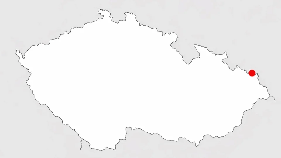 mapa česka