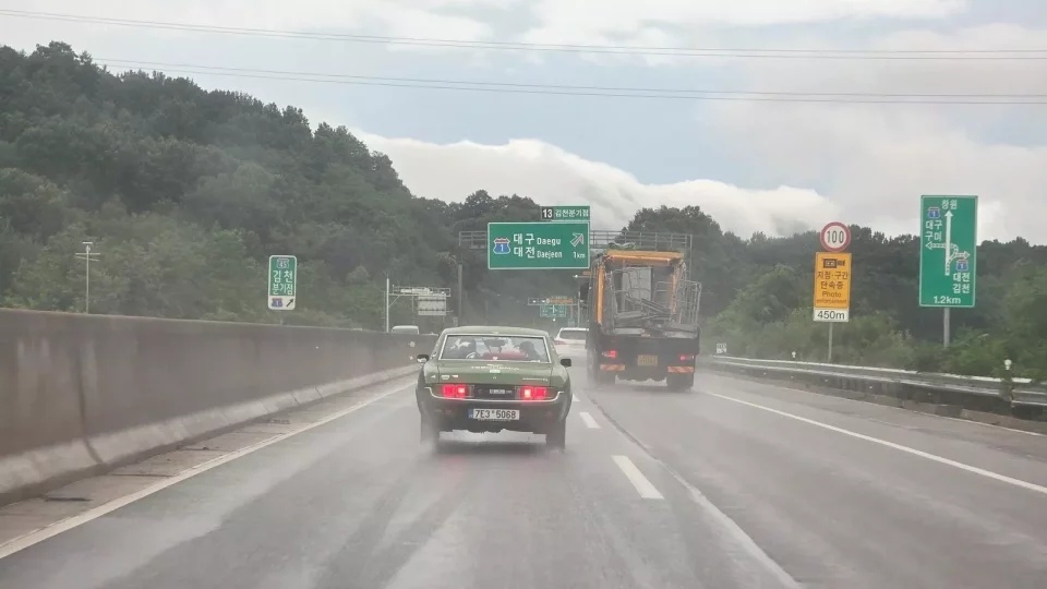 Expedice Robot 2025, Korea a trajekt do Japonska