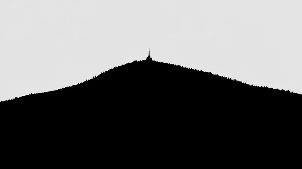 Silueta hrad zámek