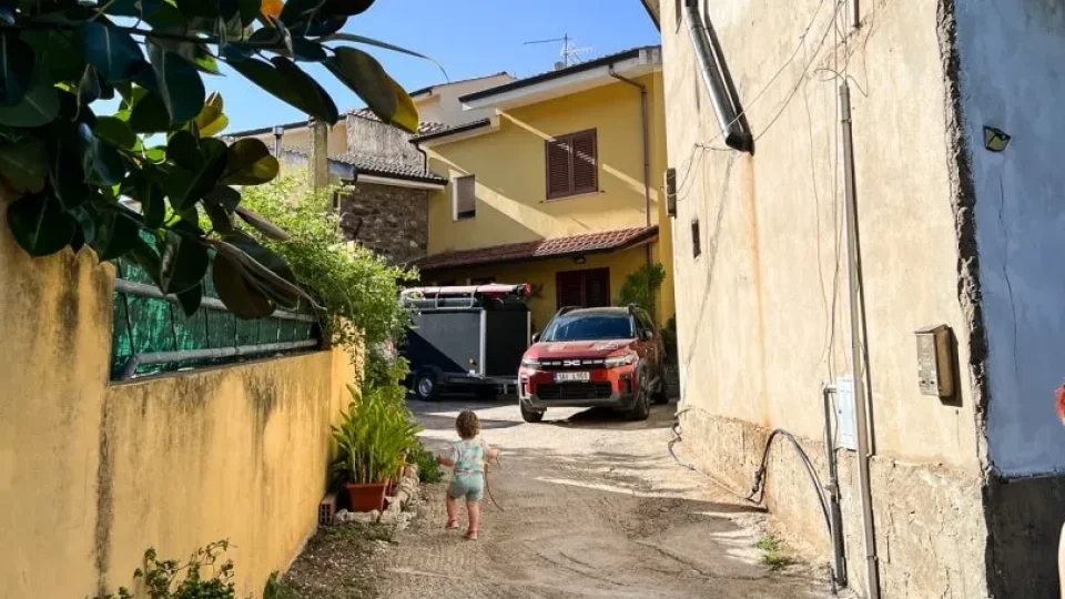 Dacia Bigster, trip Itálie, cesta