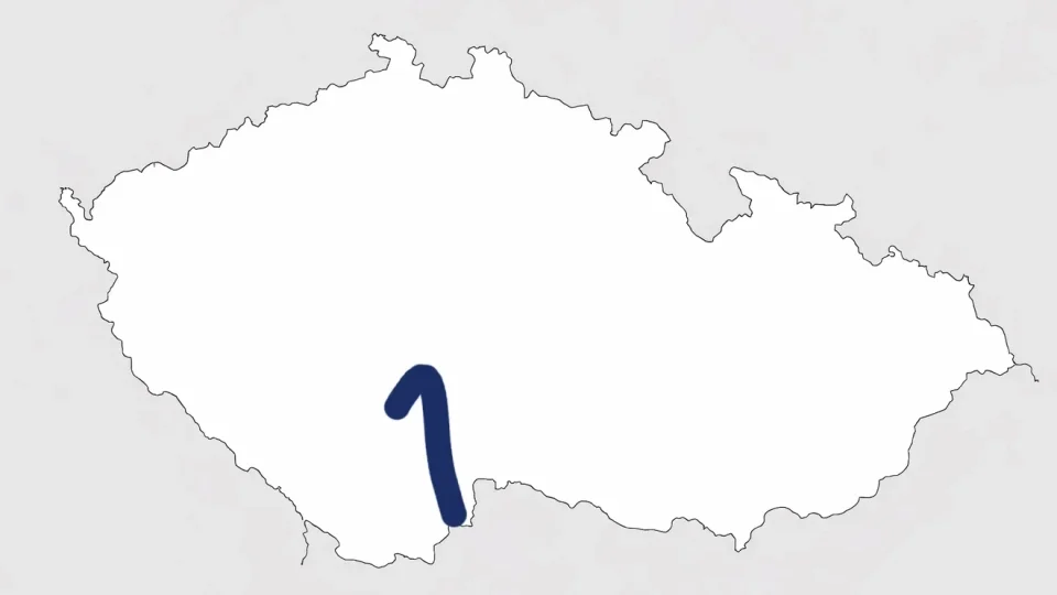 mapa česka