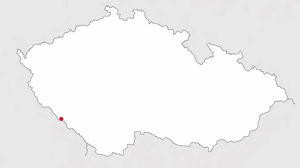 mapa česka