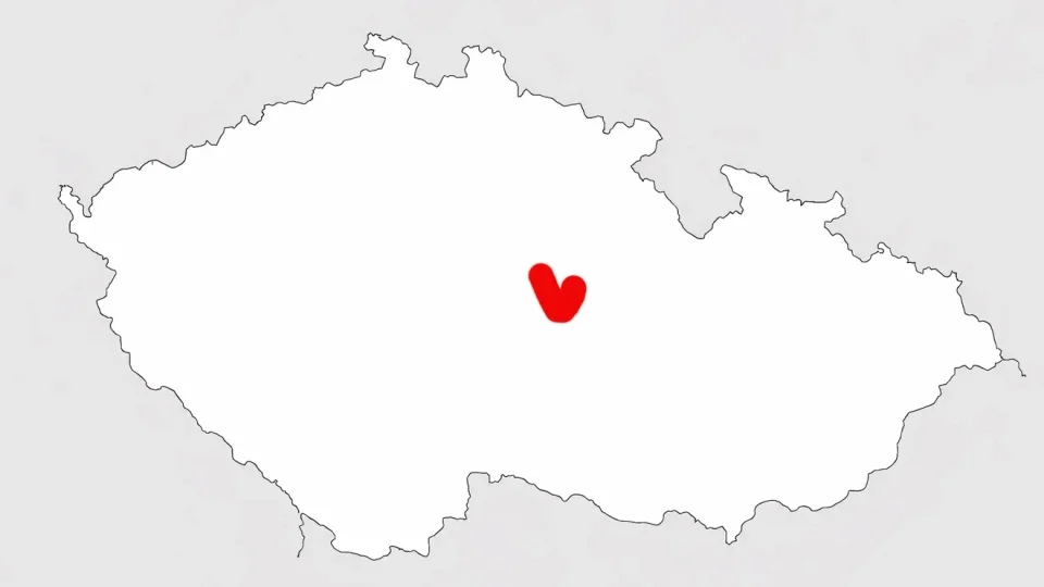 mapa česka CHKO