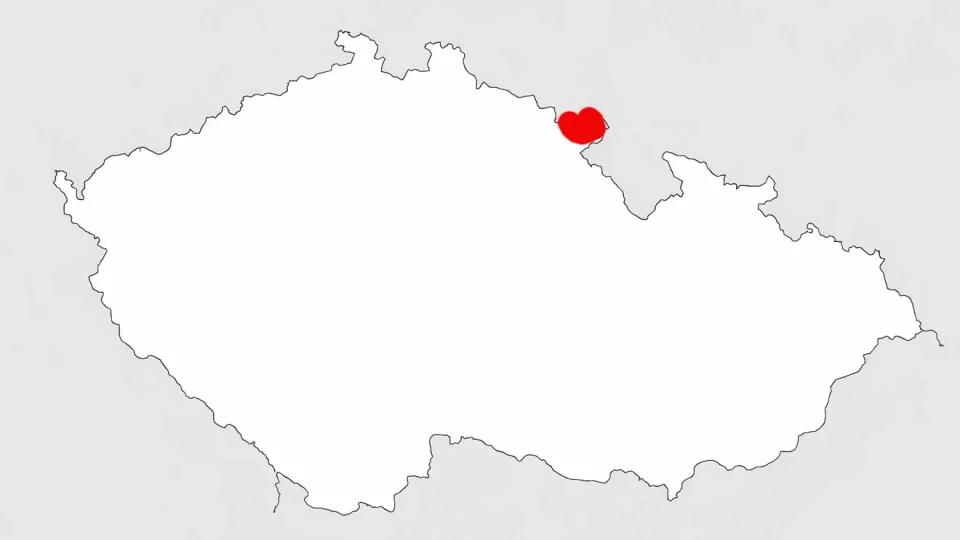 mapa česka CHKO