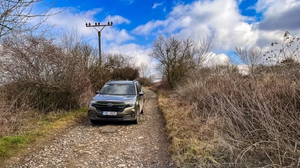 Subaru trip, Baťa, zlín