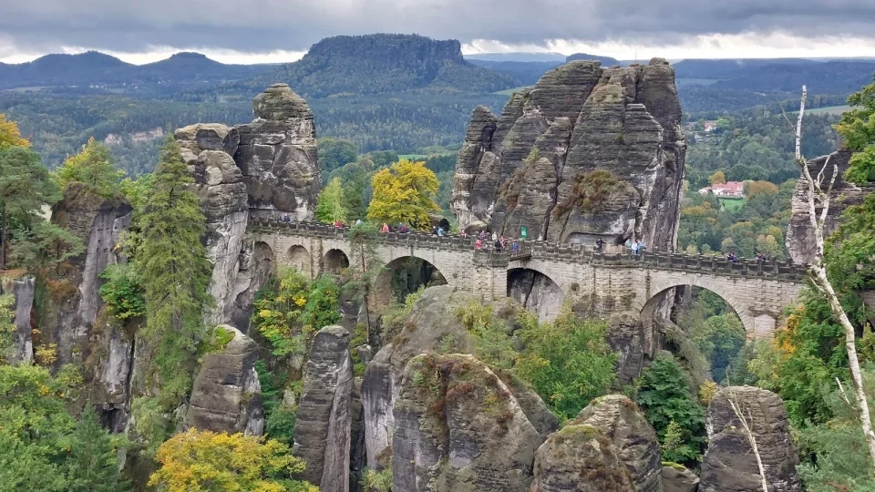 Saské Švýcarsko Bastei