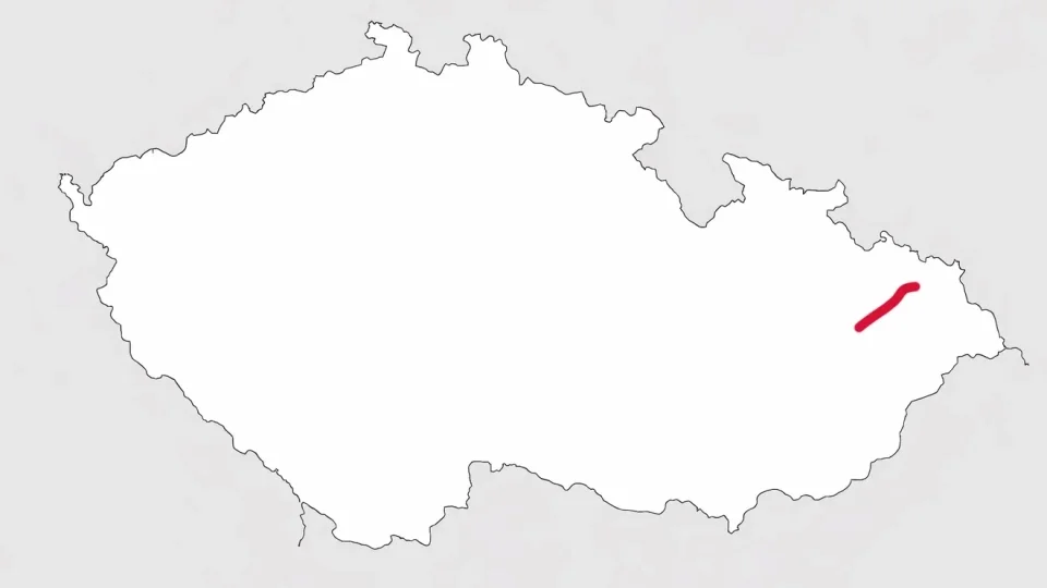 mapa česka