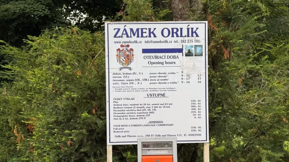 Zámek Orlík