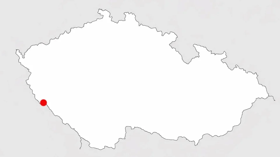 mapa česka přechody