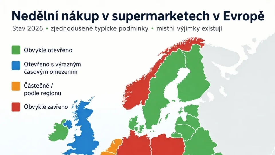 Nakupování v Evropě, zákaz