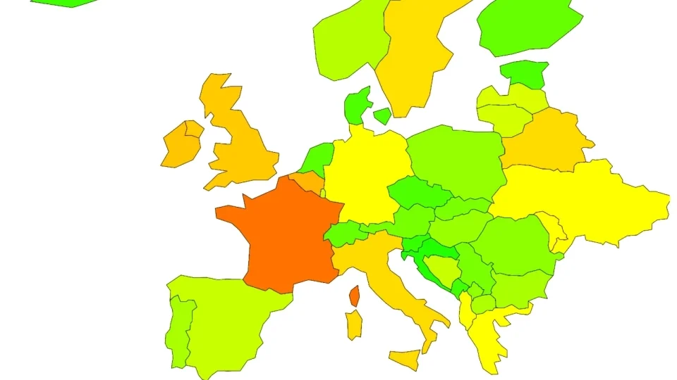 Index bezpečnosti, Evropa