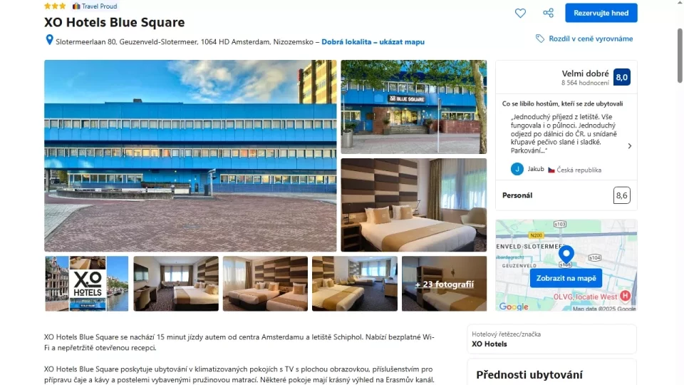 XO Hotels Blue Square
