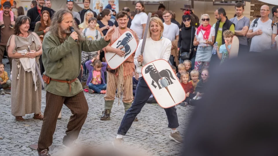 Samhaim na zámku Nižbor