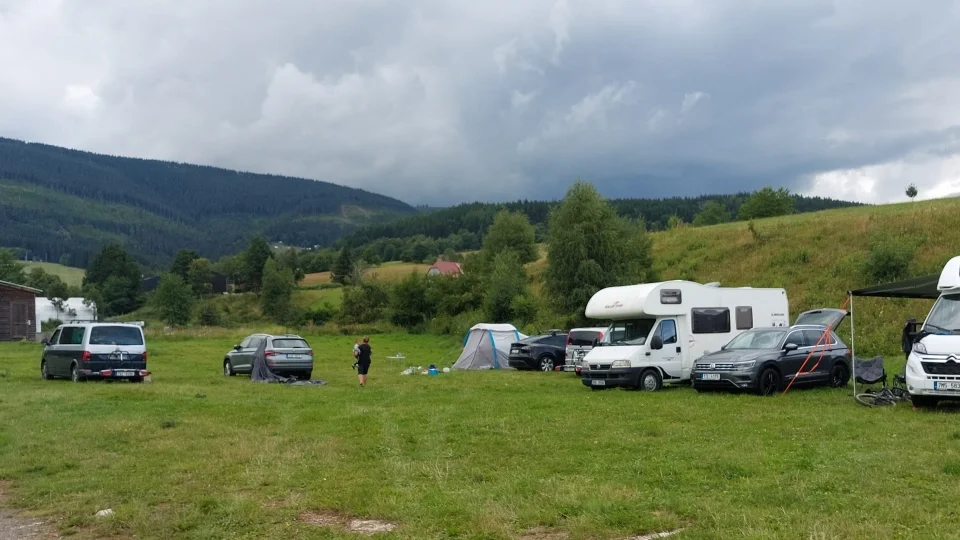 Parkoviště obytných vozů