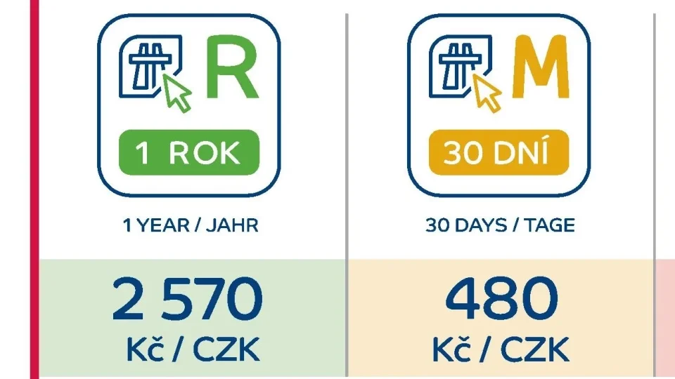 Dálniční známka 2026