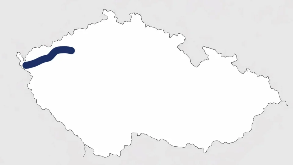 mapa česka