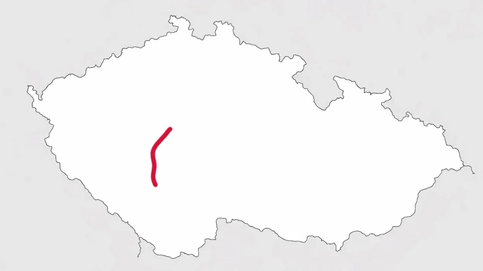 mapa česka