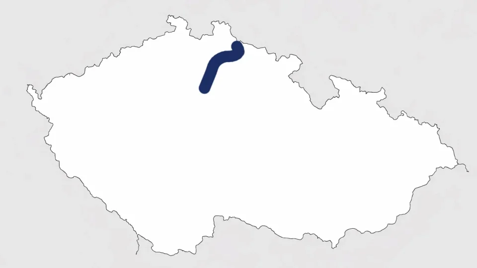 mapa česka