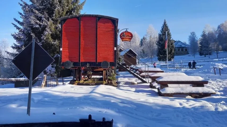 Zimní Šumava