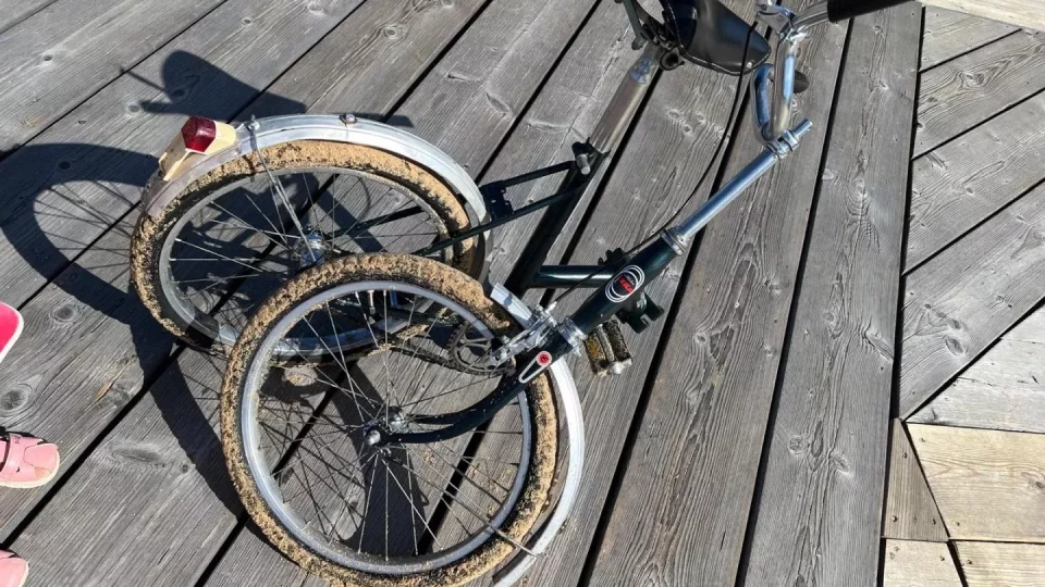 Skládací kolo Eska