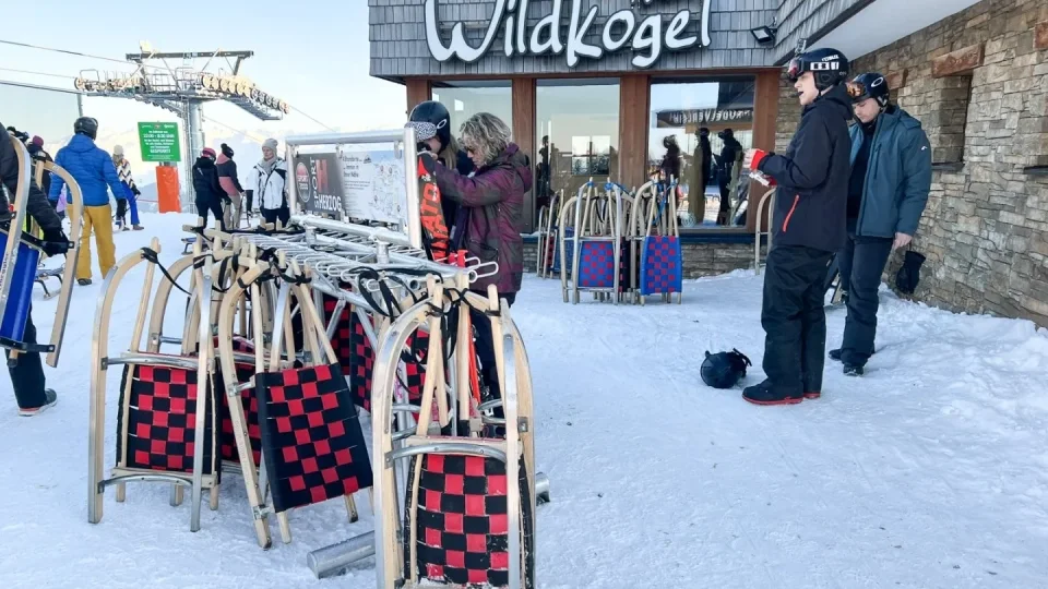 Wildkogel, sáňkování