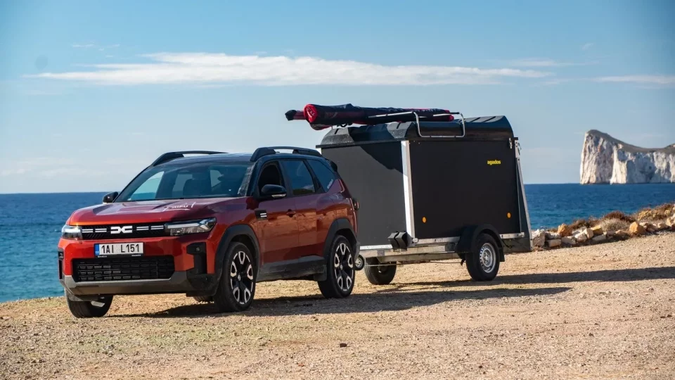 Dacia Bigster, trip Itálie 2025, Punta Trettu