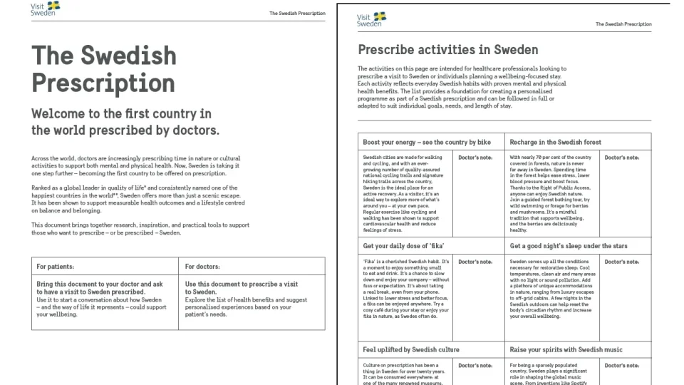 Swedish Prescription
