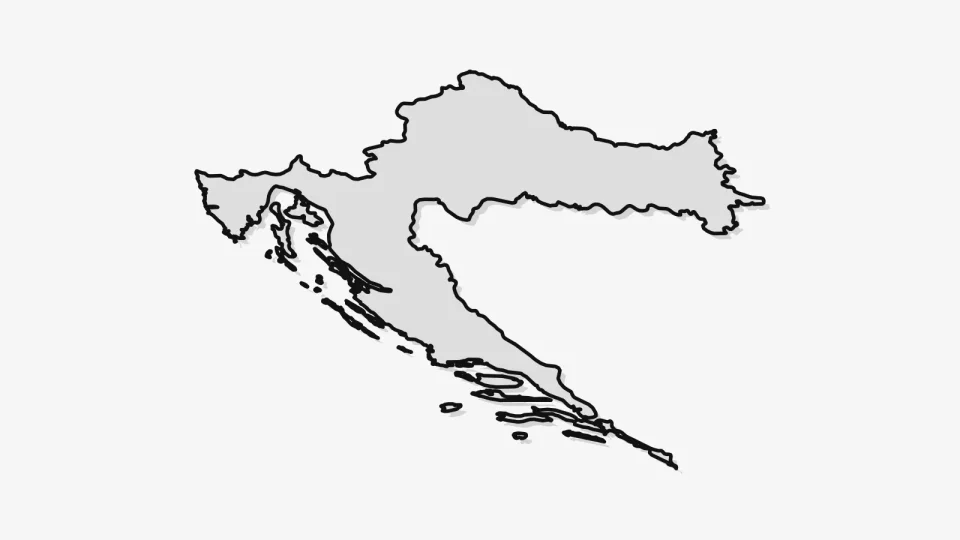 Kvíz země, siluety
