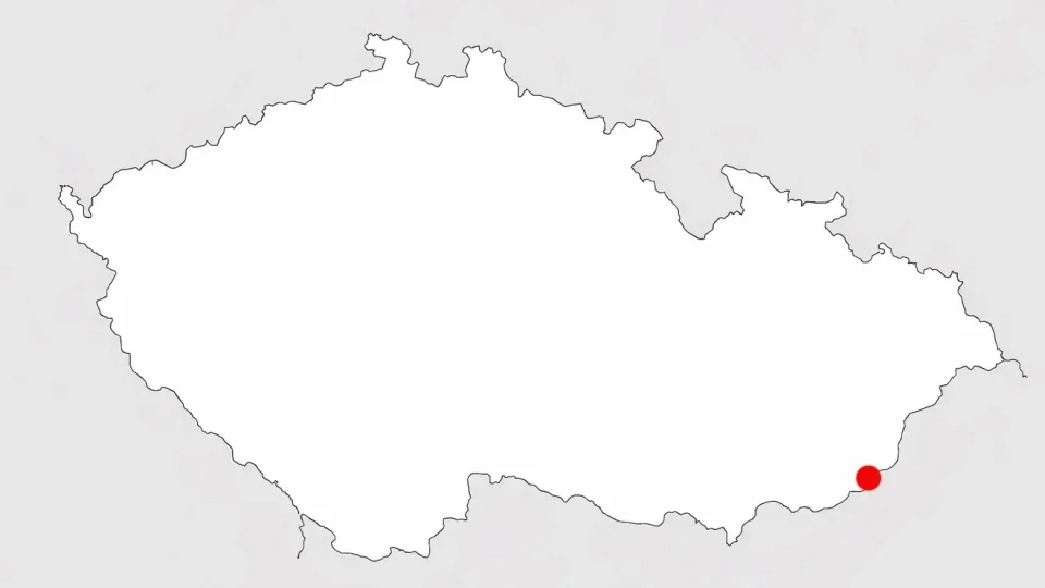mapa česka přechody