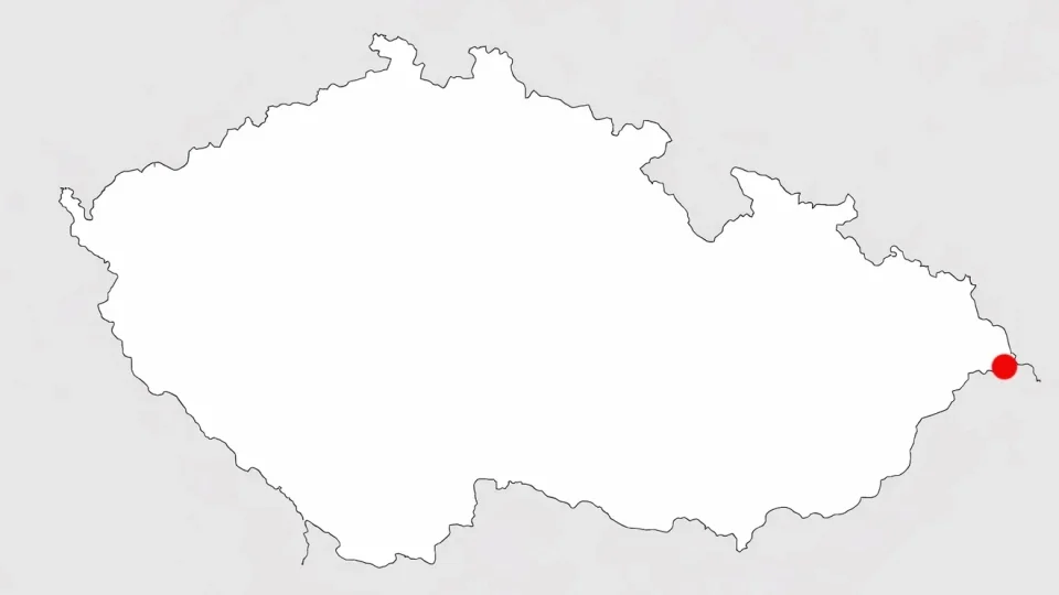 mapa česka přechody