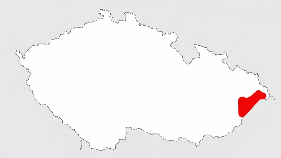 mapa česka, CHKO