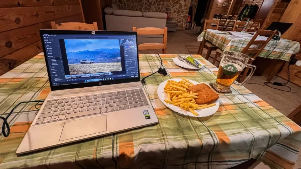 Subaru trip, Baťa, cesta