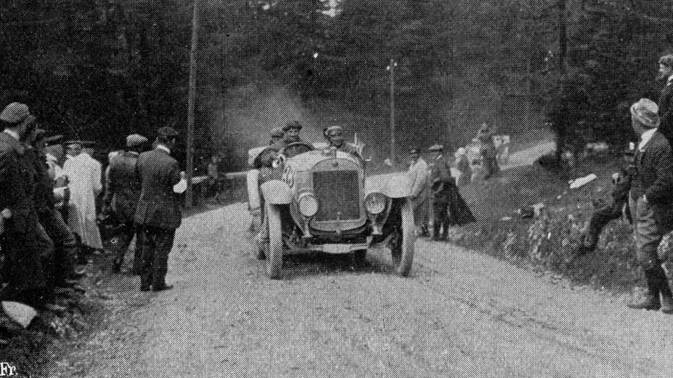 Cesta po stopách Alpské jízdy 1910