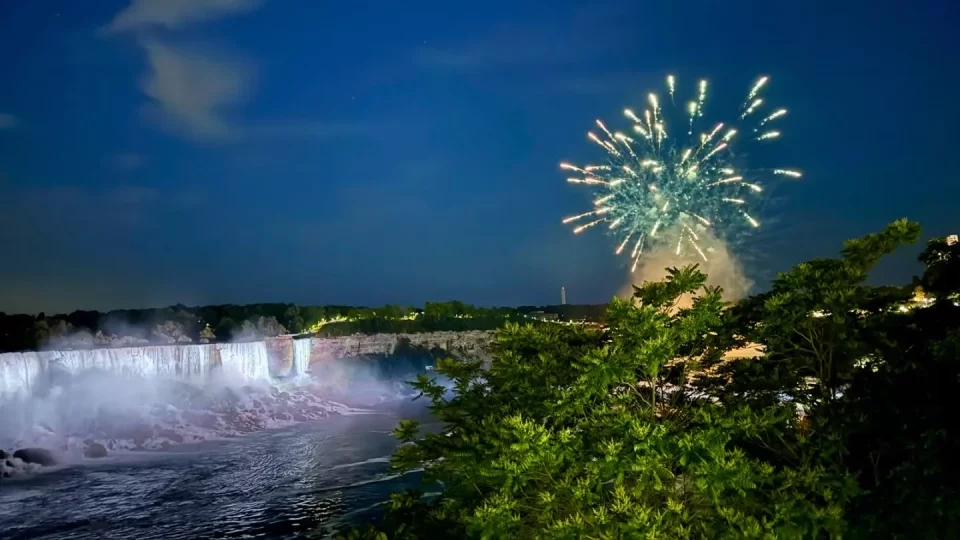 Fotr na tripu 10, Niagarské vodopády