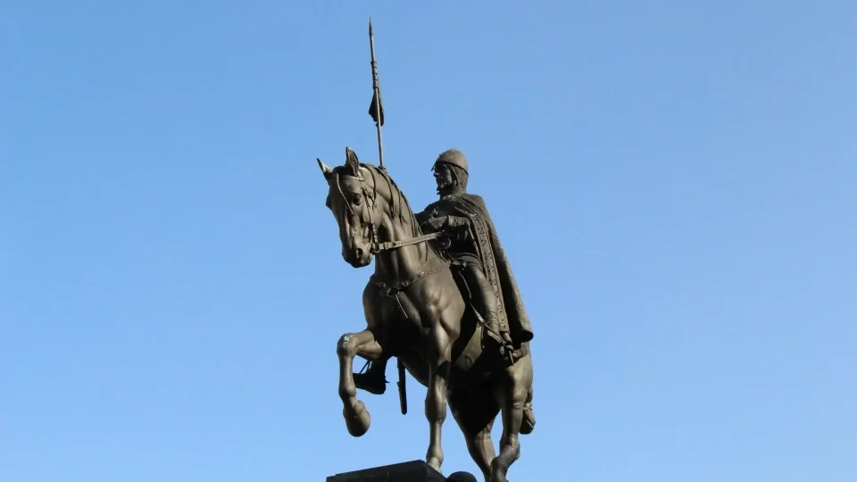 Socha sv. Václava, Václavské náměstí