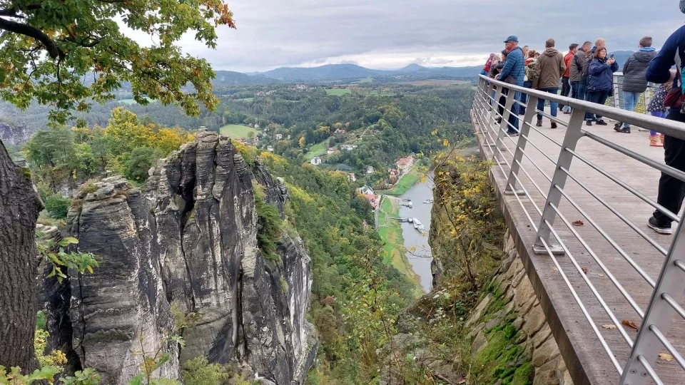 Saské Švýcarsko Bastei