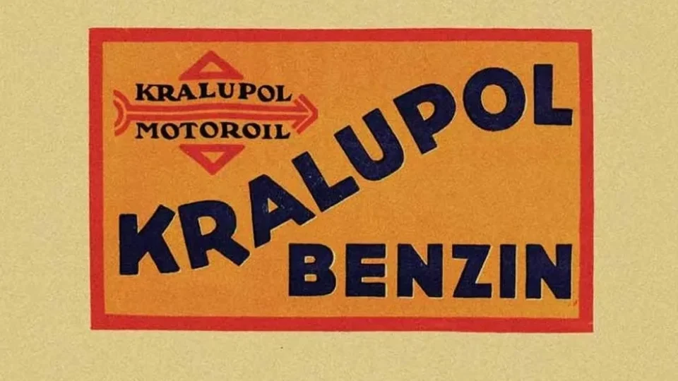 Retro, čerpací stanice
