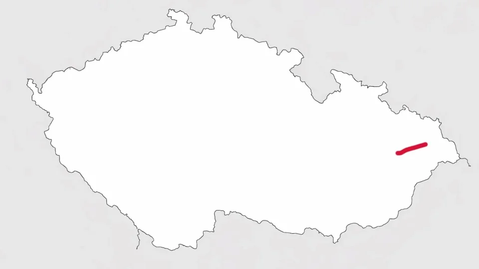 mapa česka
