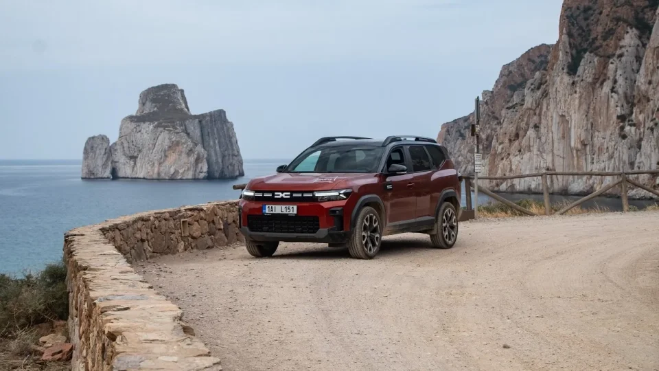 Dacia Bigster, trip Itálie, Porto Flavia