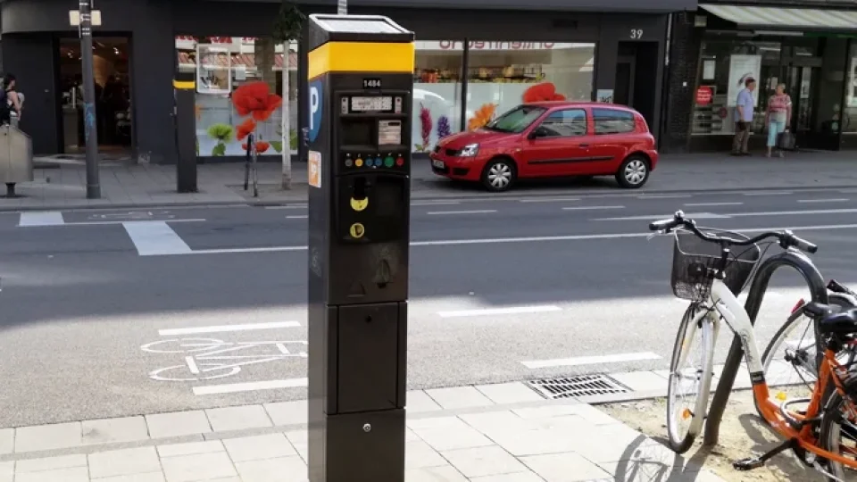Parkovací automat Německo