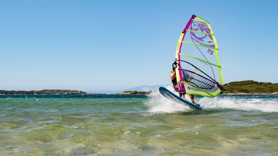 windsurfing