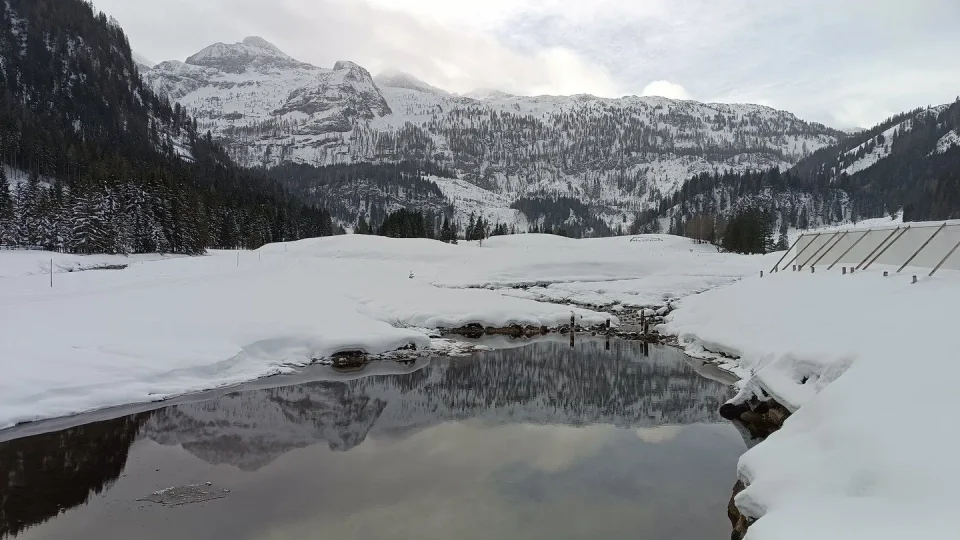 Běžkování v Alpách