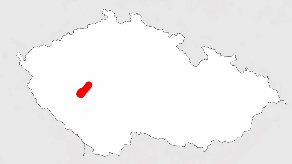 mapa česka CHKO