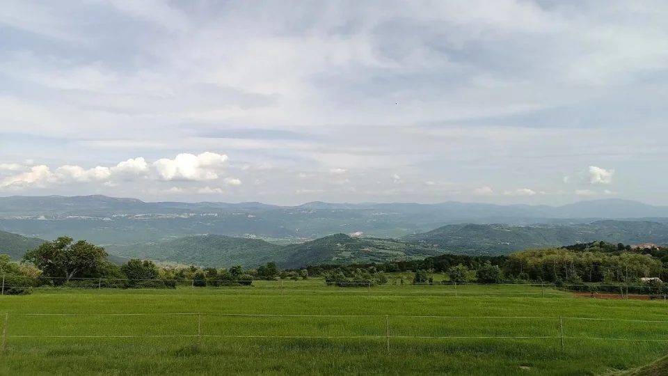 Istrie na horském kole