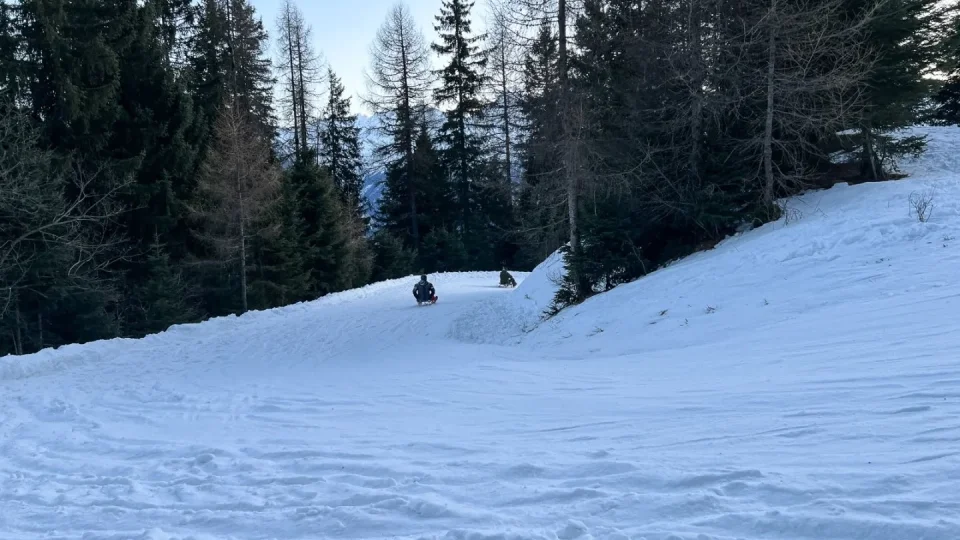 Wildkogel, sáňkování