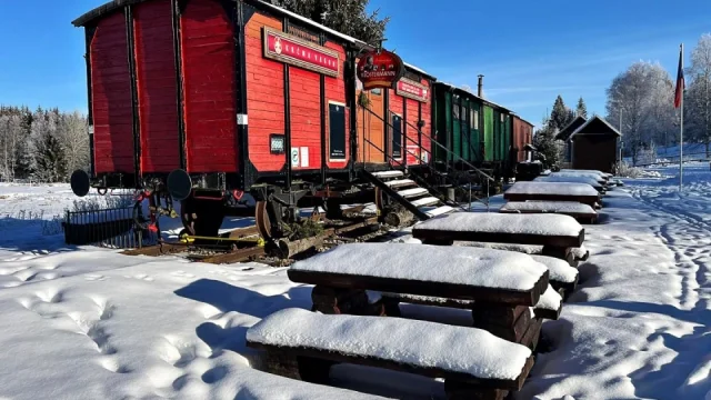 Konec Šumavy aneb až na kraj zimního světa: Pošumavská jižní dráha, Stožec a Nové Údolí