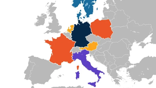 Mapa ukáže, kde všude v Schengenském prostoru probíhají hraniční kontroly. Volný pohyb je minulostí