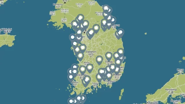 Fotr na tripu 7, jízda Jižní Koreou: Mapa a kompletní přehled lokalit z televizního seriálu