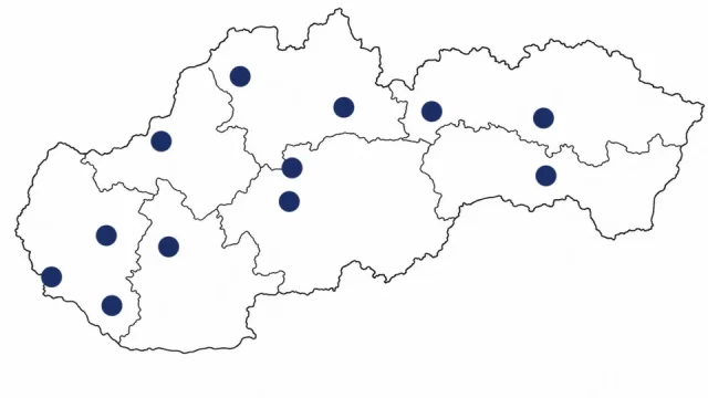 Kvíz: Slepá mapa a nejznámější slovenská města bude i pro české turisty celkem velký oříšek