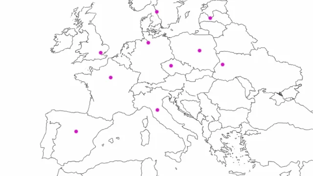Kvíz: Slepá mapa a nejznámější města Evropy, která by měl uhádnout úplně každý